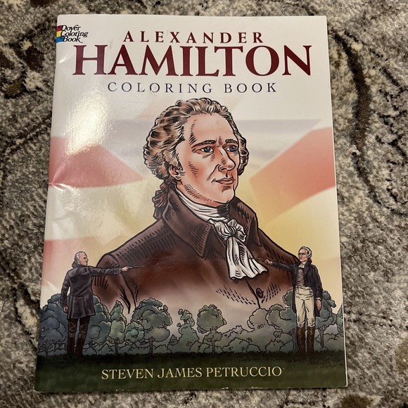 Alexander Hamilton Coloring Book - Picture 1 of 6
